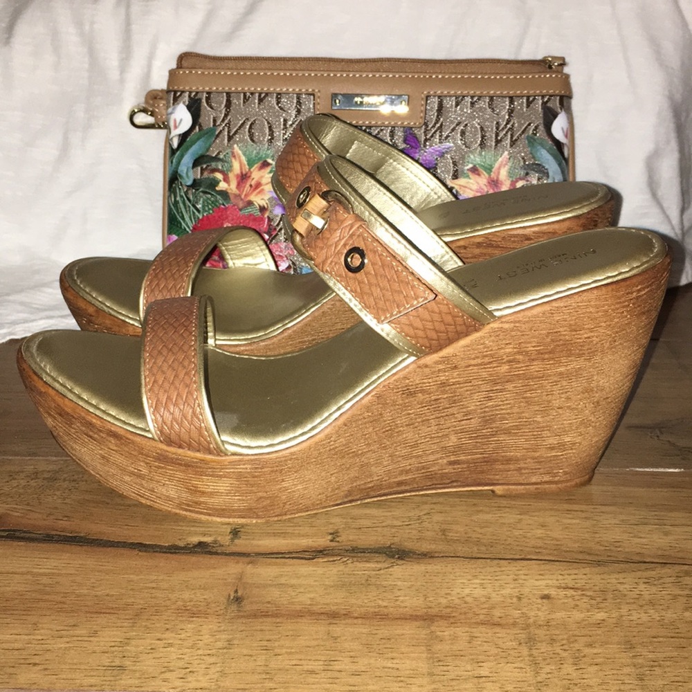 Nine West wedge heels